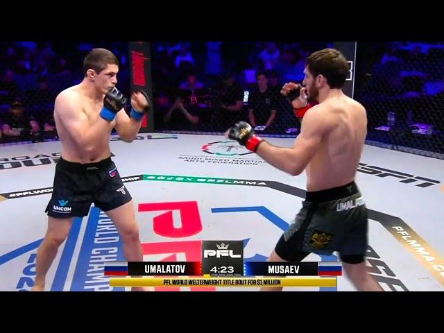 Shamil Musaev vs Magomed Umalatov | FULL FIGHT | PFL Finals - 2024