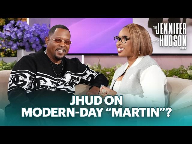 Martin Lawrence Tells Jennifer Hudson She Could Be on a Modern-Day ‘Martin’