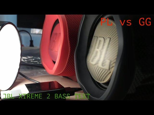 JBL XTREME 2 BASS TEST | GG VS PL | RED & CAMO