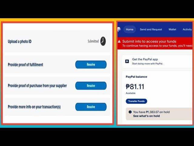 How to Fix Provide Proof of Fulfillment of Paypal / Provide proof of Purchase from your Supplier