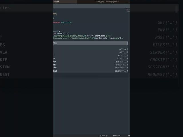 scrapping country flags for my countrypkg-laravel package pt2
