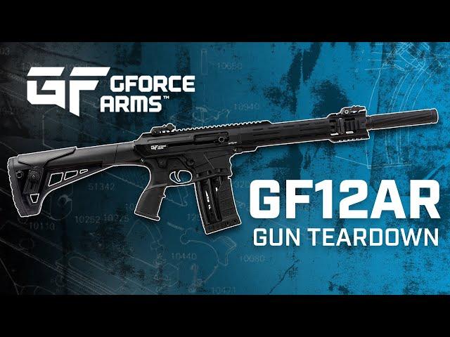 GForce Arms - GF12AR Semi-Automatic Shotgun Firearm Teardown