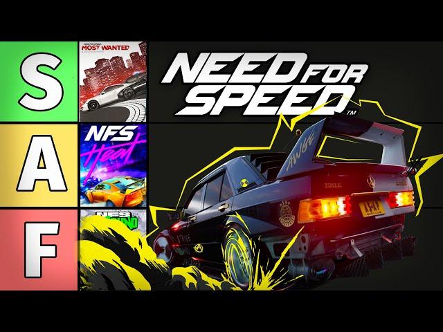 Ich RANKE alle MODERNEN Need for Speed Teile (Von Müll bis Meisterwerk)