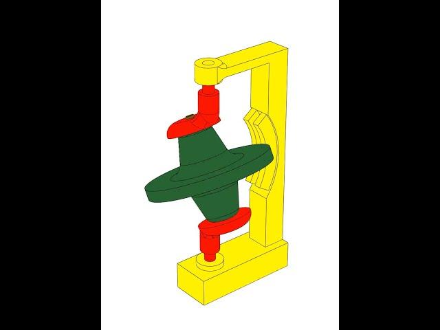 Arandela #Animation || #solidworks 2019 || #mechanism video || #shorts