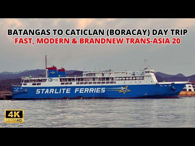 Batangas to Caticlan (Boracay) via Barko | Trans-Asia 20 of Starlite Ferries Inc | Day Trip