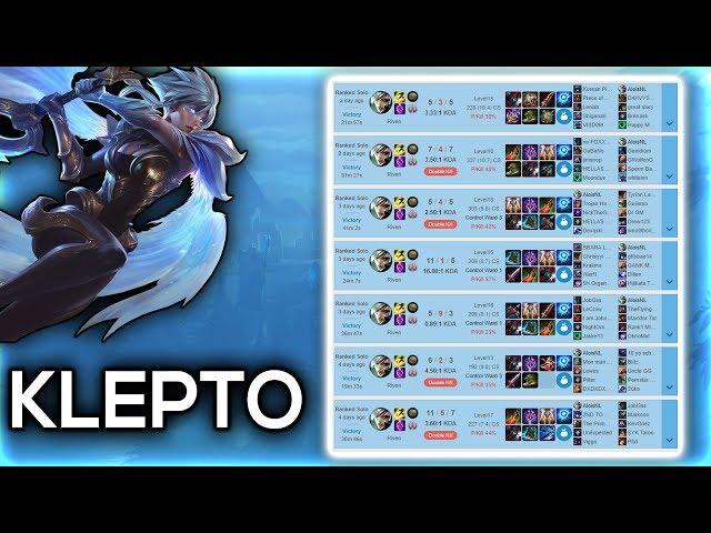 High Elo Riven Beats Tanks With Kleptomancy! OP Masters/Challenge Riven Strategy