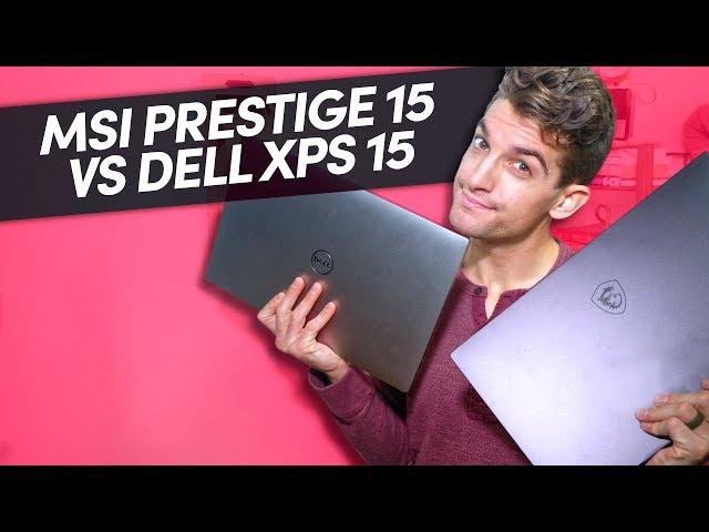 Dell XPS 15 Vs MSI Prestige 15 - The 15 inch Laptop Showdown for Creators