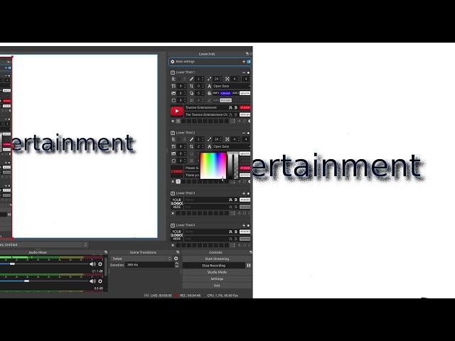 OBS Lower Third Tool In Linux Mint and others installation.