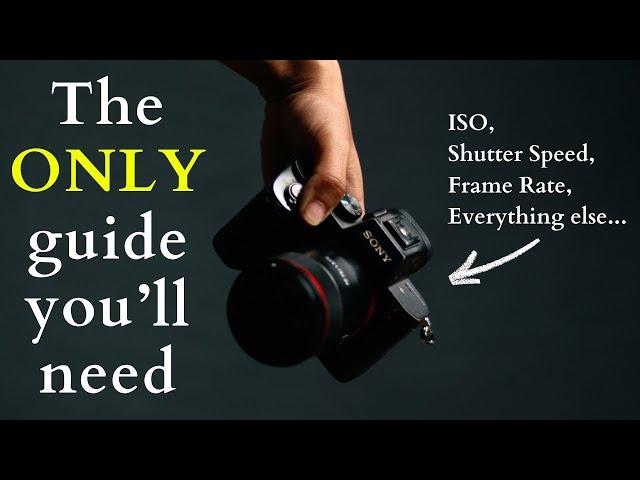 How to use a camera | A COMPLETE Beginner's guide | Photography and Videography basics