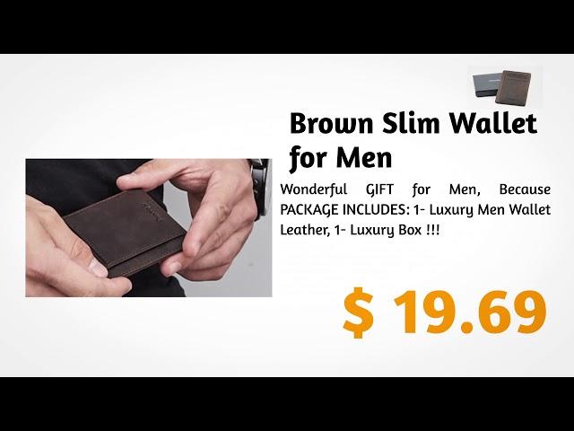 Slim Wallet for Men