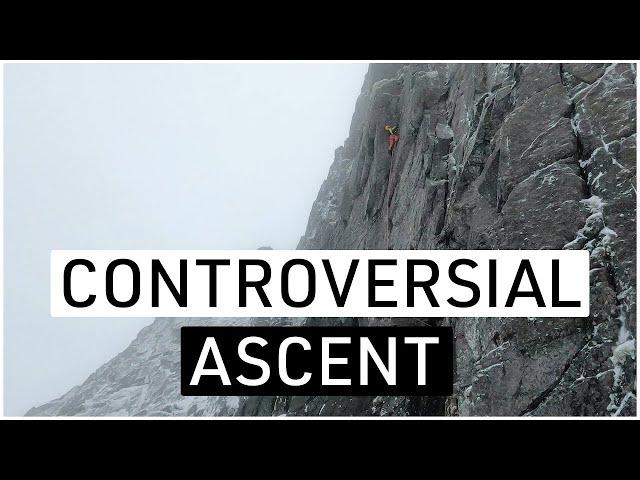 Scotland's Hardest Route Receives a Controversial Ascent