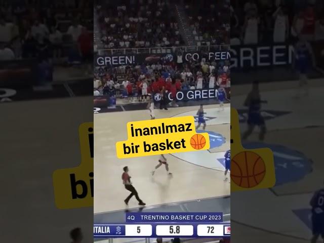 Sadık Emir Kabaca'dan inanılmaz bir basket #basket #basketbol #basketball #reels #shorts #trend