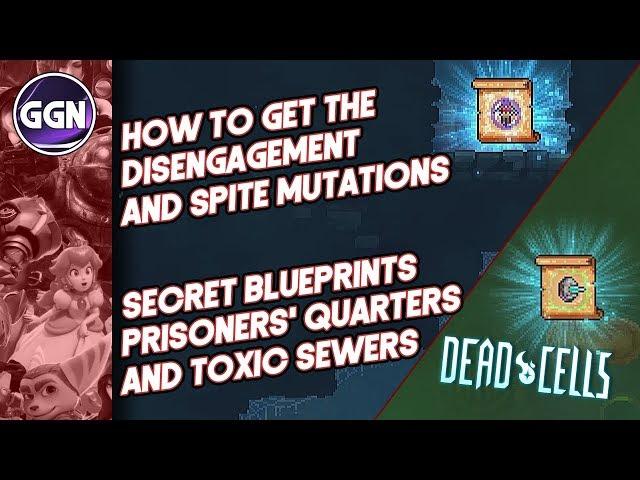 How to get the Disengagement and Spite Mutations - Secret Blueprints - Dead Cells