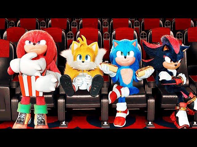 SONIC THE HEDGEHOG 3 "Watching Gladiator II" Trailer (NEW 2024)