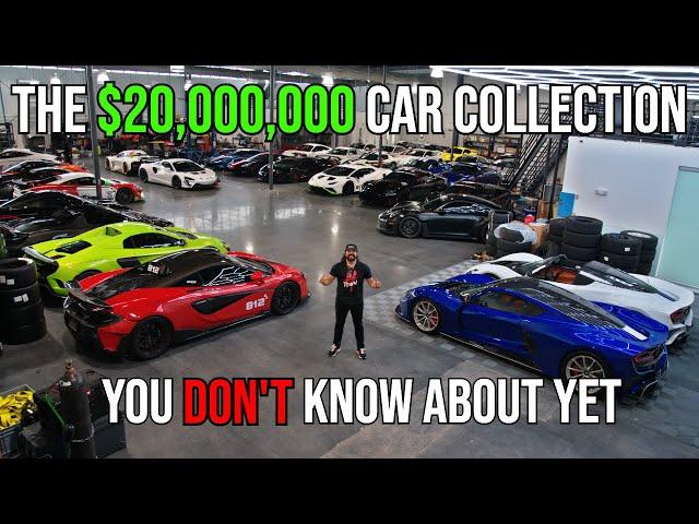 FINALLY! A Tour of my ENTIRE Car Collection!