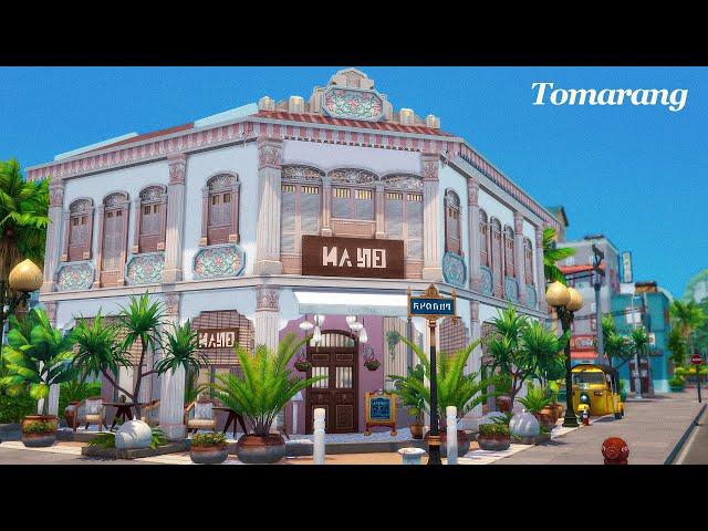 CHIC CAFÉ  Tomarang || The Sims 4: For Rent || Stop Motion (No CC)