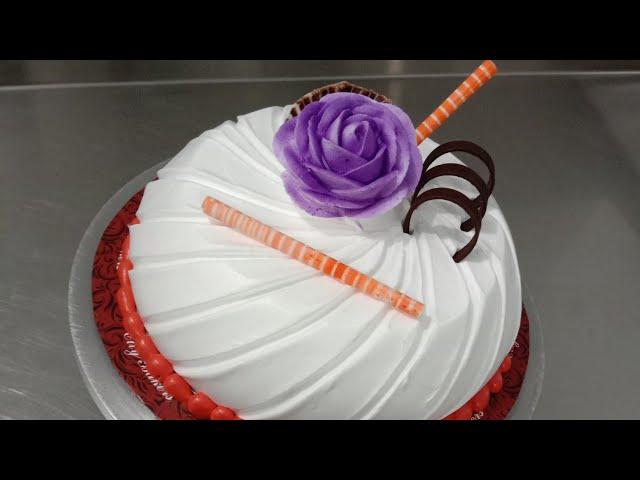 How To Make Cream Cake Decorating Amazing Cake Decorating
