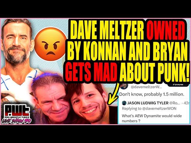 Dave Meltzer OWNED By Konnan! Bryan Alvarez ANGRY About CM Punk! Wrestling Observer EXPOSED LIES!