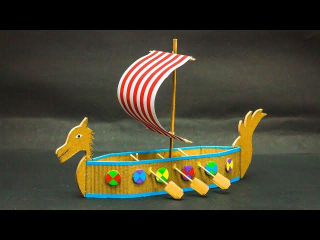 School Projects | Viking Ship Model