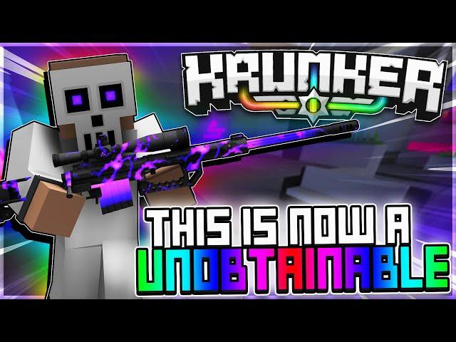 This CONTRABAND Became UNOBTAINABLE? (Krunker)