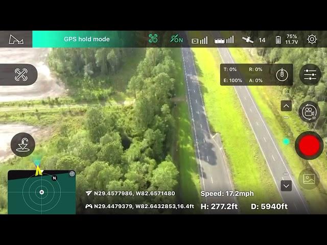 Hubsan Zino Pro 1st flight and Range Test.