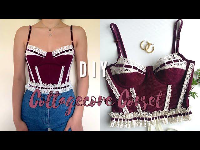 DIY Cottagecore Corset/ Pattern Available