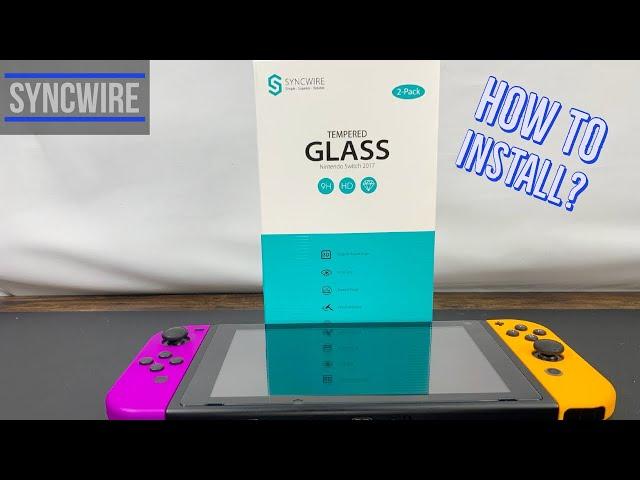 Syncwire Screen Protector for Nintendo Switch | Unboxing and Installation