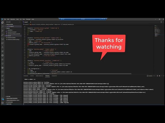 Terraform Associate video 3 - part 2 creating a VM