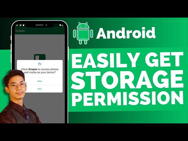 How To Get Storage Permission In Android !