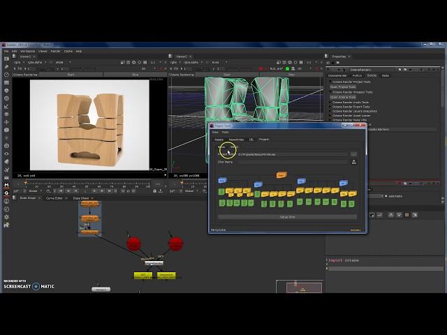 3. Referencing Assets - Octane | Nuke | modo custom workflow