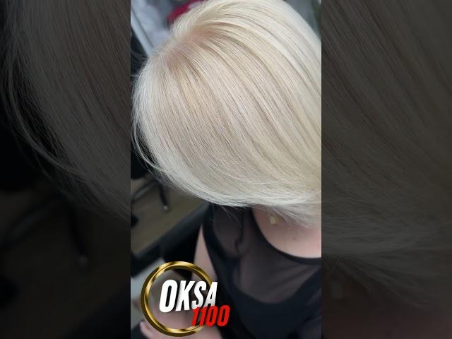 Аммиачный корректор , блонд без пудры #hairstyle #blonde #hair #волосы