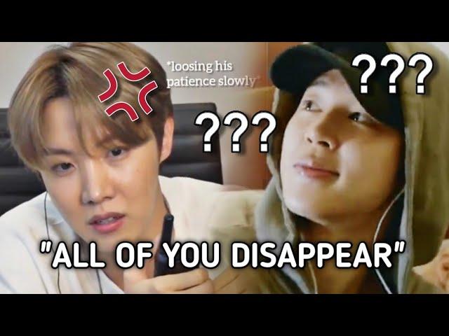 When Jhope LOST HIS COOL