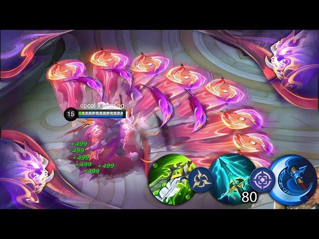 TOP GLOBAL HANABI BEST 1 HIT BUILD 2024!! THIS BRUTAL INSANE BUILD IS TOTALLY BROKEN! ( MUST TRY! )