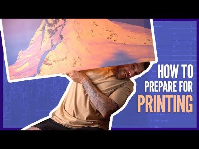 How to Prepare your Photos for Print