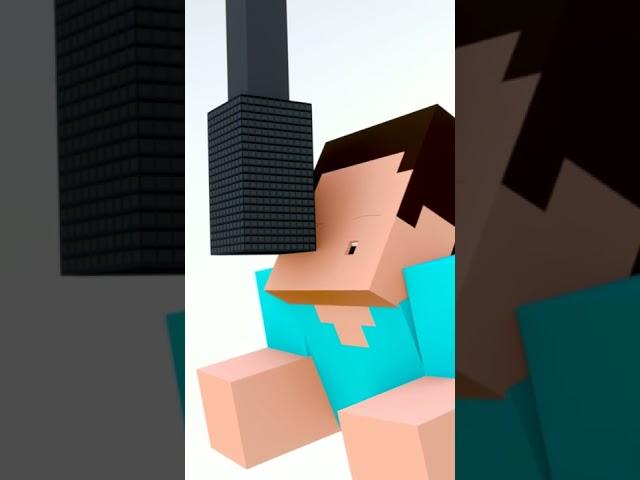 Yo Yo Steve Singer  | #shorts #minecraft