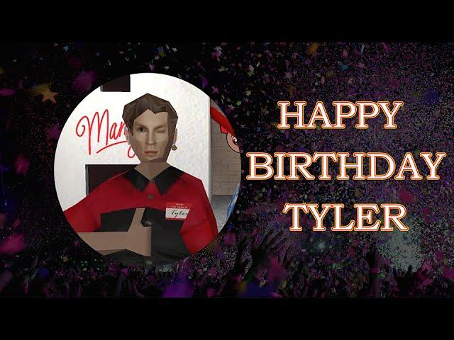 Happy Birthday Tyler! 08.19.2024