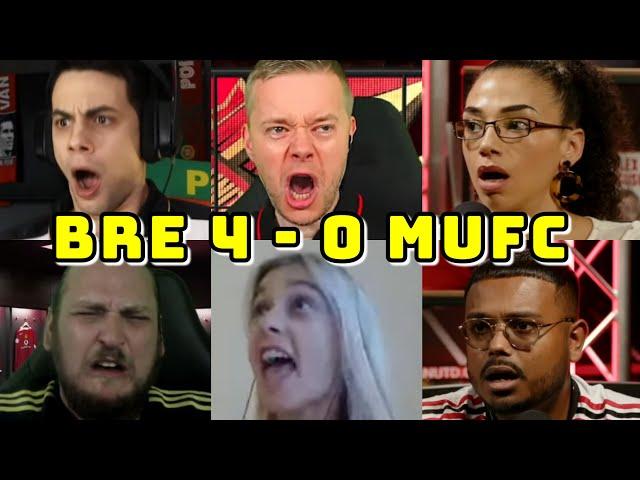 BEST COMPILATION | BRENTFORD VS MAN UNITED 4-0 | PART 1 | LIVE WATCHALONG REACTIONS | FANS CHANNEL