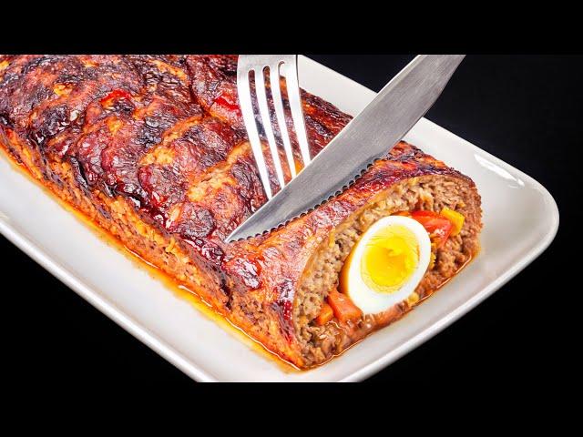 The SECRET to Making the Most DELICIOUS Meatloaf!Recipe from a German magazine from the 60s!