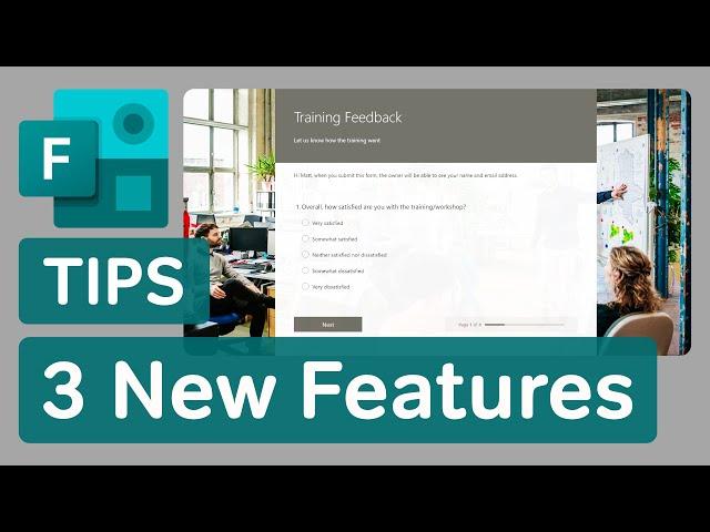 Microsoft Forms | 3 New Features