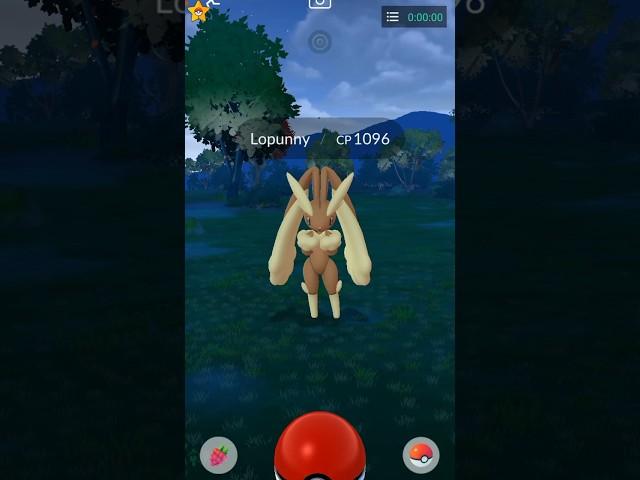 How to get Lopunny in Pokemon go #shorts #how #pokemon #pokemongo #gaming #gameplay #pokémon