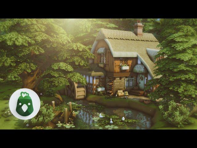 Cottage Living  || The Sims 4 || Speedbuild with Ambience sounds