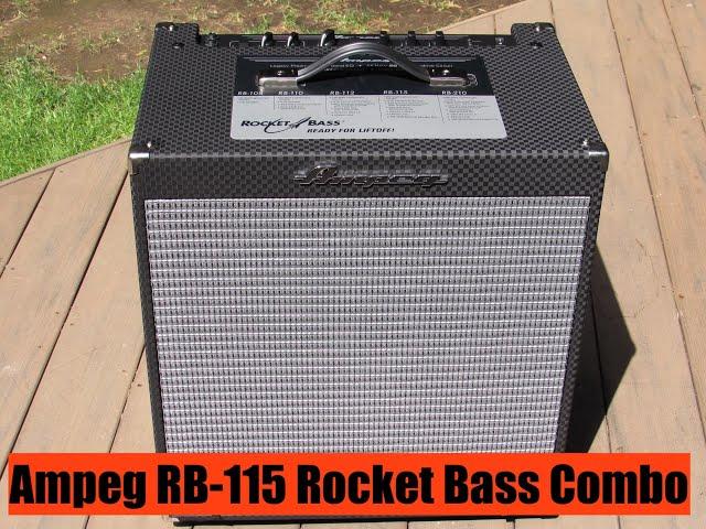 Bass Musician Magazine Reviews - Ampeg RB-115 Rocket Bass Combo