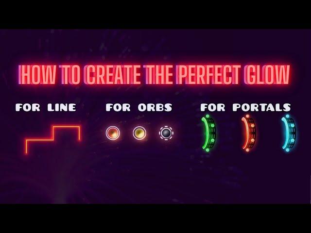 How to make glow style? | Geometry dash 2.11