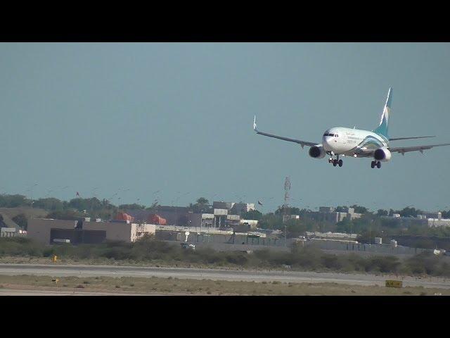 Muscat Airport, Oman. - Take off.