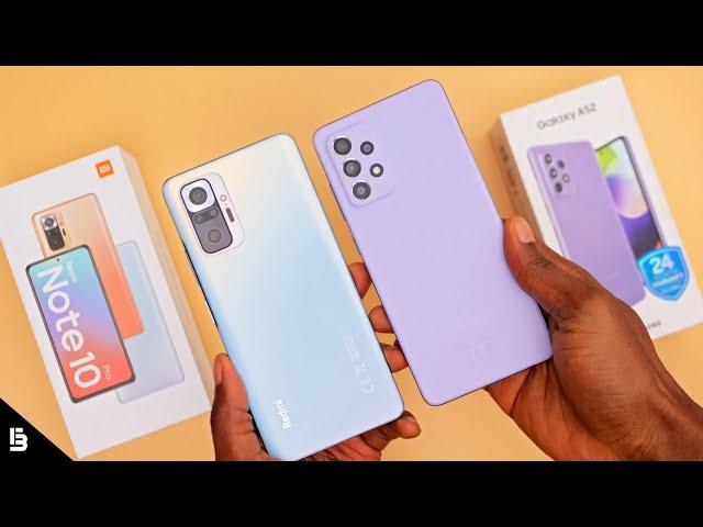 Redmi Note 10 Pro vs Samsung Galaxy A52