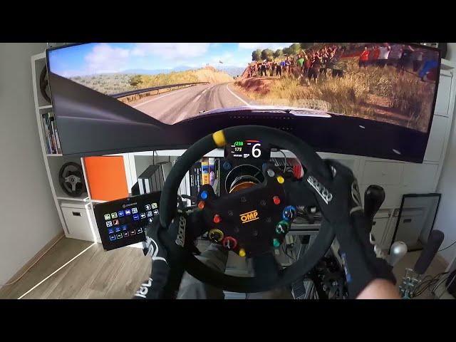 CRAZY SPEED #2 DIRT Rally 2.0 - Audi S1 WRX - High End Full Motion Simracing Simulator