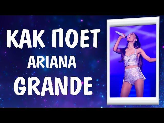 КАК ПОЕТ ARIANA GRANDE АРИАНА ГРАНДЕ  || КАК ПОЮТ ЗВЕЗДЫ