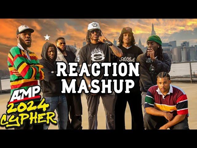 Youtubers & Streamers react to AMP Cypher 2024