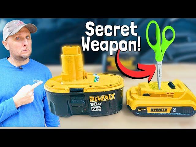 SECRET To Reviving Dead Portable Tool Batteries | Super Easy!