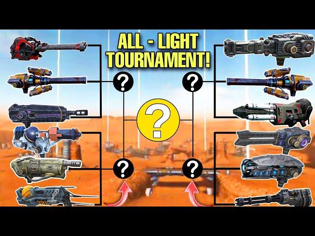  ALL LIGHT WEAPONS TOURNAMENT! || WAR ROBOTS WR || BEST HEAVY CHAMPIONSHIP! ||